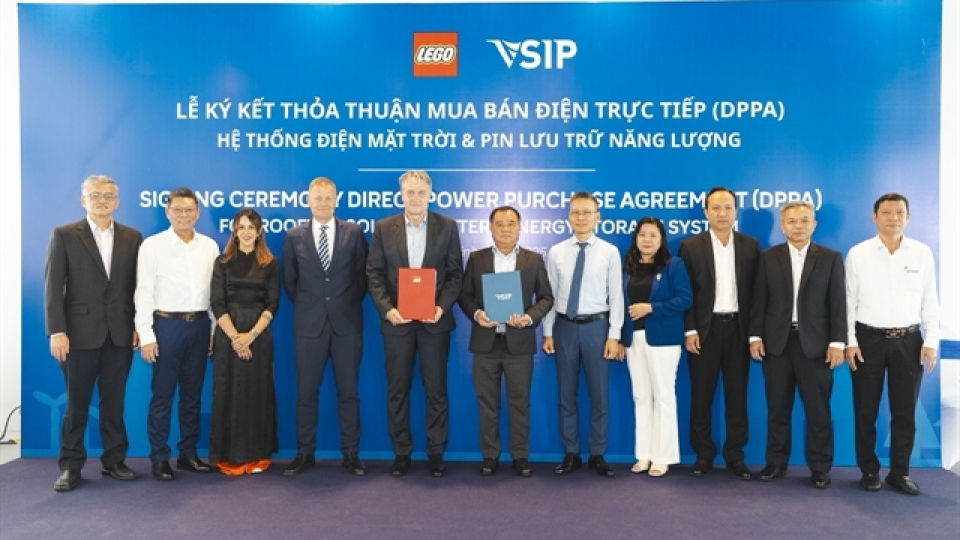 VSIP, LEGO sign direct power purchase agreement